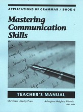 Applications of Grammar Book 6  Teacher's Manual, Grade 12