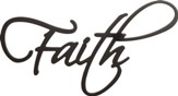 Faith, Word Wall Art