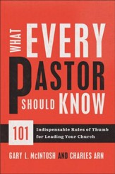 What Every Pastor Should Know: 101 Indispensable Rules of Thumb for Leading Your Church