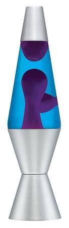 Lava Lamp, 14.5 Inches, Blue and Purple