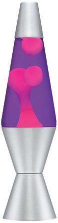 Lava Lamp, 14.5 Inches, Purple and Pink