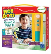 Hot Dots Junior, Let's Master Grade  2 Math