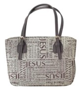 Names of Jesus Bible Cover, Brown, X-Large