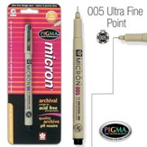 PIGMA Micron 005, Ultra Fine Bible Note Pen, Black (Blister Pack)