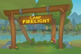 Camp Firelight: Decorating Mural (3 panels to tile 9' x 6')