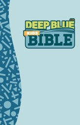 CEB Deep Blue Kids Bible--ocean surf hardcover