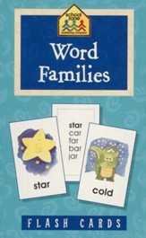Word Families, Flash Cards for Beginners