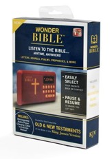 Wonder Bible - The Talking King James Bible - Audio Player