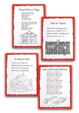 Sitton Grade 2 Posters 5-Pack (Homeschool Edition)