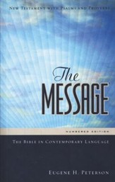 The Message: New Testament, Psalms,  and Proverbs--Personal-Size Edition