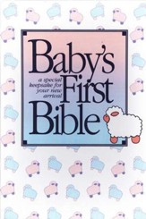 KJV Baby Gift Bible, hardcover