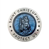 Saint Christopher Pewter Pocket Token