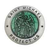 Saint Michael Visor Clip