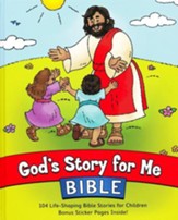 God's Story for Me Bible, Updated: 104 Life-Shaping  Bible Stories for Children