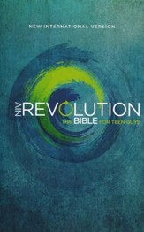 NIV, Revolution Bible: The Bible for Teen Guys, Hardcover