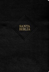 RVR 1960 Biblia letra grande tam. manual, negro, piel fabricada (Hand Size Giant Print Bible, B (Hand Size Giant Print Bible, Black)