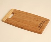 Personalized Bamboo Cutting Board