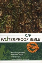 KJV Waterproof Bible, Camouflage