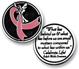 Pink Ribbon Pocket Token