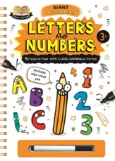 Help with Homework Letters & Numbers: Giant Wipe-Clean Workbook for 3+ Year-Olds