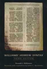 Williams' Hebrew Syntax, 3rd ed.