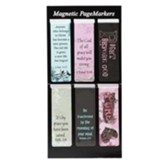 Magnetic Bookmarks, Set of 6, Verses of Grace
