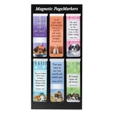 Magnetic Bookmarks, Set of 6, Puppies Assortment II