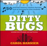 Ditty Bugs CD: 50 Powerful Memory Rhymes that Will Lock in Learning for your Students