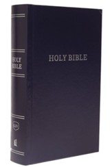 KJV Pew Bible, Hardcover, Blue