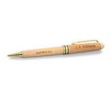 Personalized, Maple Pen with Name and Message