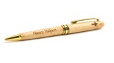 Personalized, Maple Pen with Cross