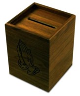 Walnut Prayer Card Box