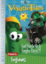 God Wants Me to Forgive Them?!? Classic VeggieTales DVD, Reissued