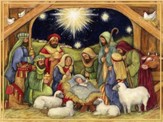 Nativity, Adore Him Christmas Cards, Box of 18