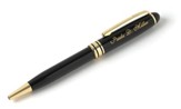 Personalized, Brass Black Pen with Name