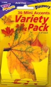 Fall Leaves Mini Discovery Classic Accents Variety Pack
