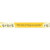 With God All Things are Possible Magnetic Strip