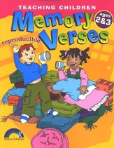 Teaching Children Memory Verses, Ages 2-3