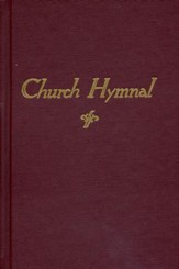 Church Hymnal, hardcover, maroon red