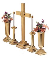 Brass Altar Set, 24