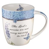 The Lord's Mercies Are New Every Morning, Butterflies Mug