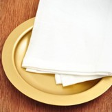 Bread Plate Napkin, 100% Linen, Plain