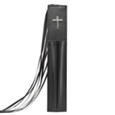 Cross, Lux-Leather Bible Bookmark, Black