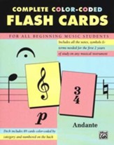 Flash Cards for the Beginning Music Student