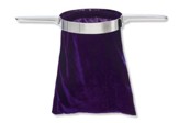 Purple Offering Collection Bag with Handle