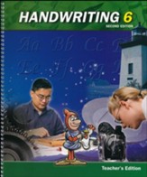 BJU Press Handwriting 6, Teacher's Edition
