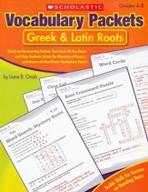 Vocabulary Packets: Greek & Latin  Roots