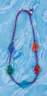 Fish Beads, assorted, pack of 100