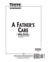 BJU Press Bible Truths 1: A Father's Care, Tests