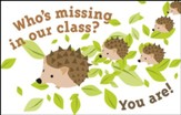 Billboard - Who's Missing in Our Class Postcards, 25
